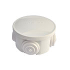 चीन आउटडोर सर्कल गोल प्रकार सफेद प्लास्टिक जंक्शन बॉक्स / दौर प्लास्टिक विद्युत बॉक्स कंपनी