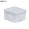 बढ़ते छेद गोल प्लास्टिक विद्युत बॉक्स सुरक्षा पनरोक टर्मिनल जंक्शन बॉक्स आपूर्तिकर्ता